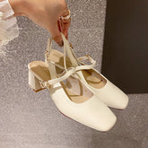 Damen-Oberbekleidung Mary Jane Slingback Heels